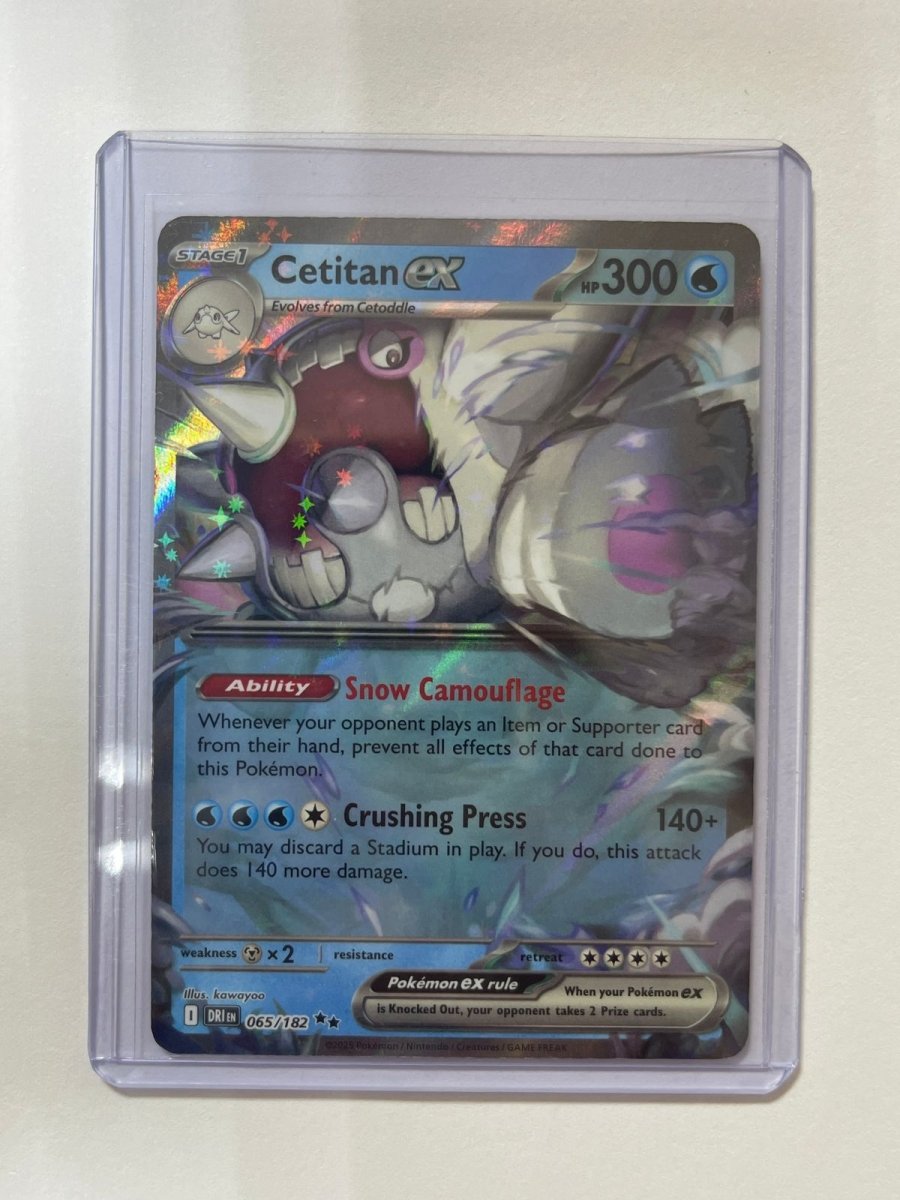 cetitan pokemon card price EX 065/182 – MYNTED Dangerous Mouth 150 Quantity:40 Sheets Fanatics Collect | The World Championship Decks 1998