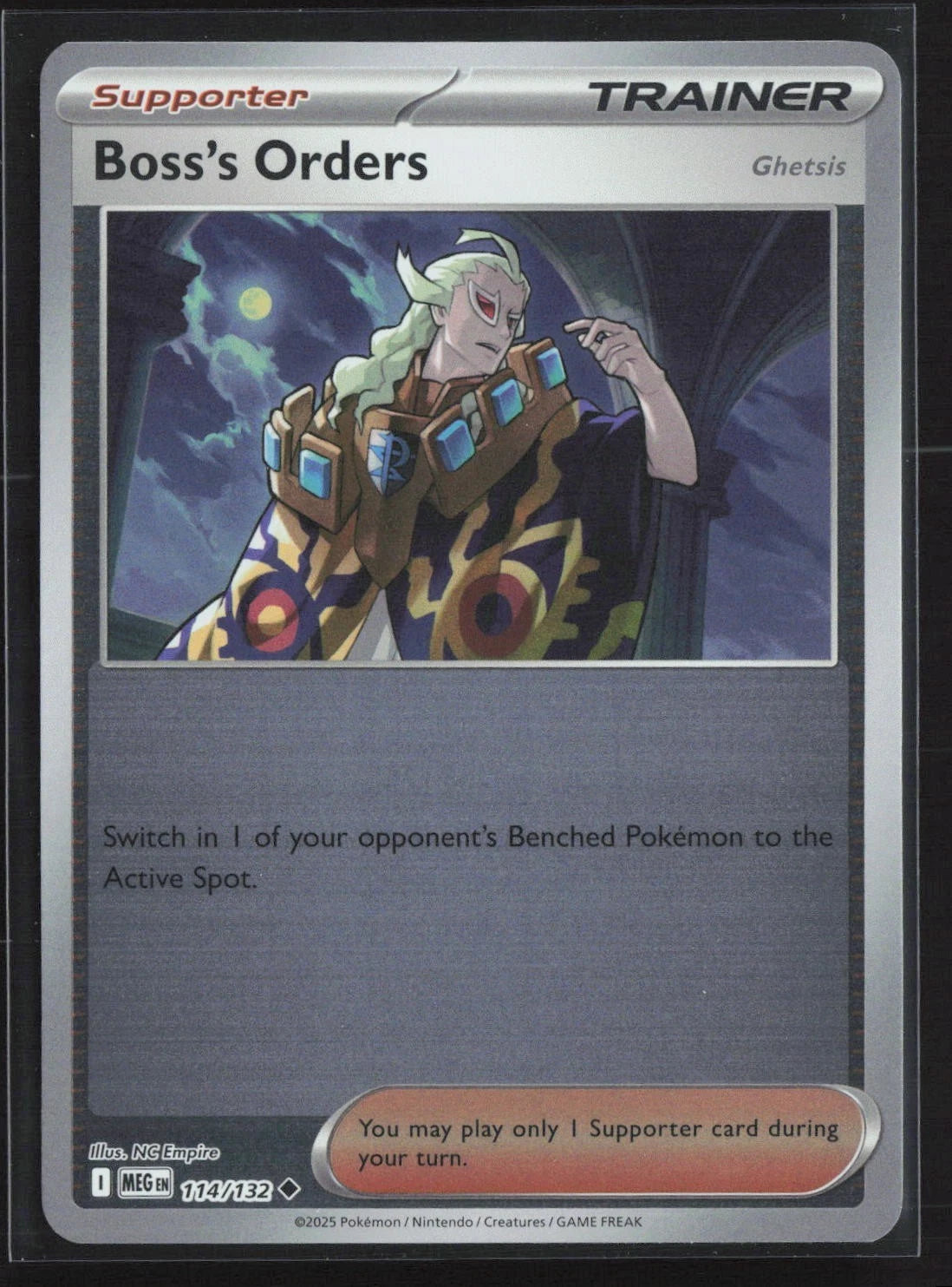 pokemon ghetsis card 055/051 SR BW8 BanzaiHobby You may play only 1 Supporter card per turn (before your attack) Ghetsis - 055/051 - BW8: