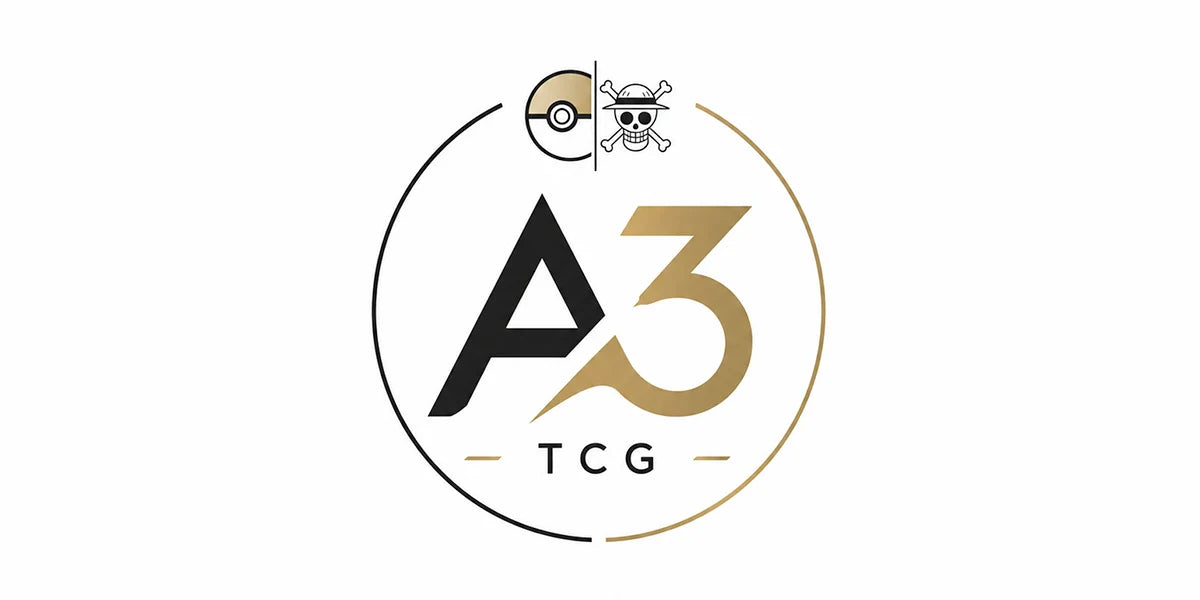 A3 TCG logo – Pokémon Cards, One Piece Cards & Graded Slabs vendor on MYNTED (UAE & GCC)
