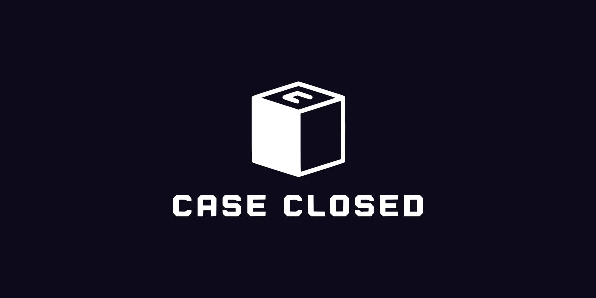 Caseclosed logo – Figures vendor on MYNTED (UAE & GCC)