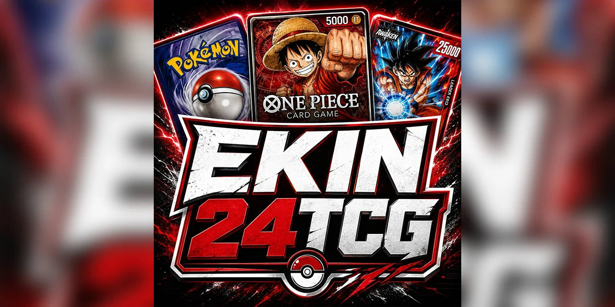 Ekin24TCG logo – Pokémon Cards, One Piece Cards & Sports Cards vendor on MYNTED (UAE & GCC)