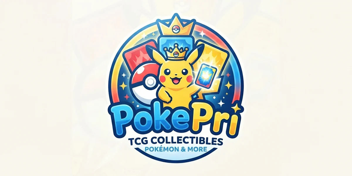 PokePri logo – Pokémon Cards, One Piece Cards & Sports Cards vendor on MYNTED (UAE & GCC)