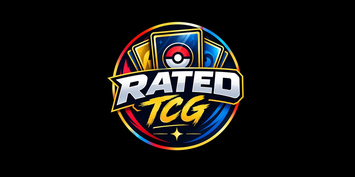 Rated TCG logo – Pokémon Cards & Sealed Boxes vendor on MYNTED (UAE & GCC)