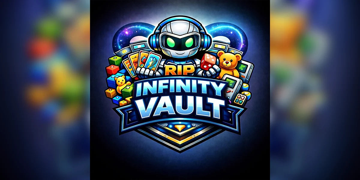 RipInfinityVault logo – Pokémon Cards, One Piece Cards & Graded Slabs vendor on MYNTED (UAE & GCC)