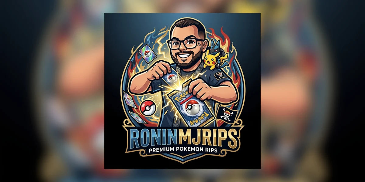 RoninMjRips logo – Pokémon Cards, One Piece Cards & Sports Cards vendor on MYNTED (UAE & GCC)