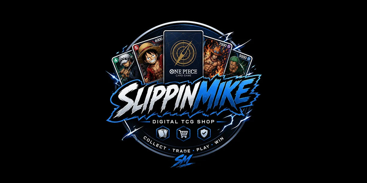 SlippinMike logo – Pokémon Cards, One Piece Cards & Graded Slabs vendor on MYNTED (UAE & GCC)