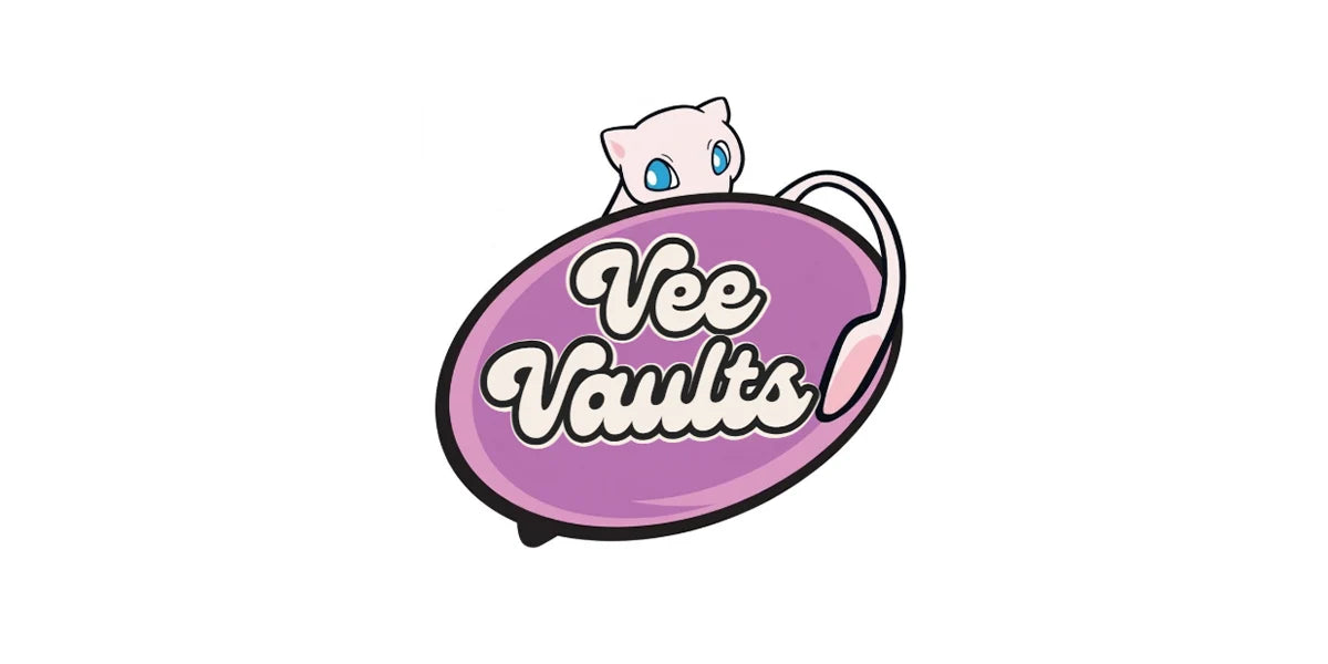 VeeVaults logo – Pokémon Cards, Graded Slabs & Sealed Boxes vendor on MYNTED (UAE & GCC)