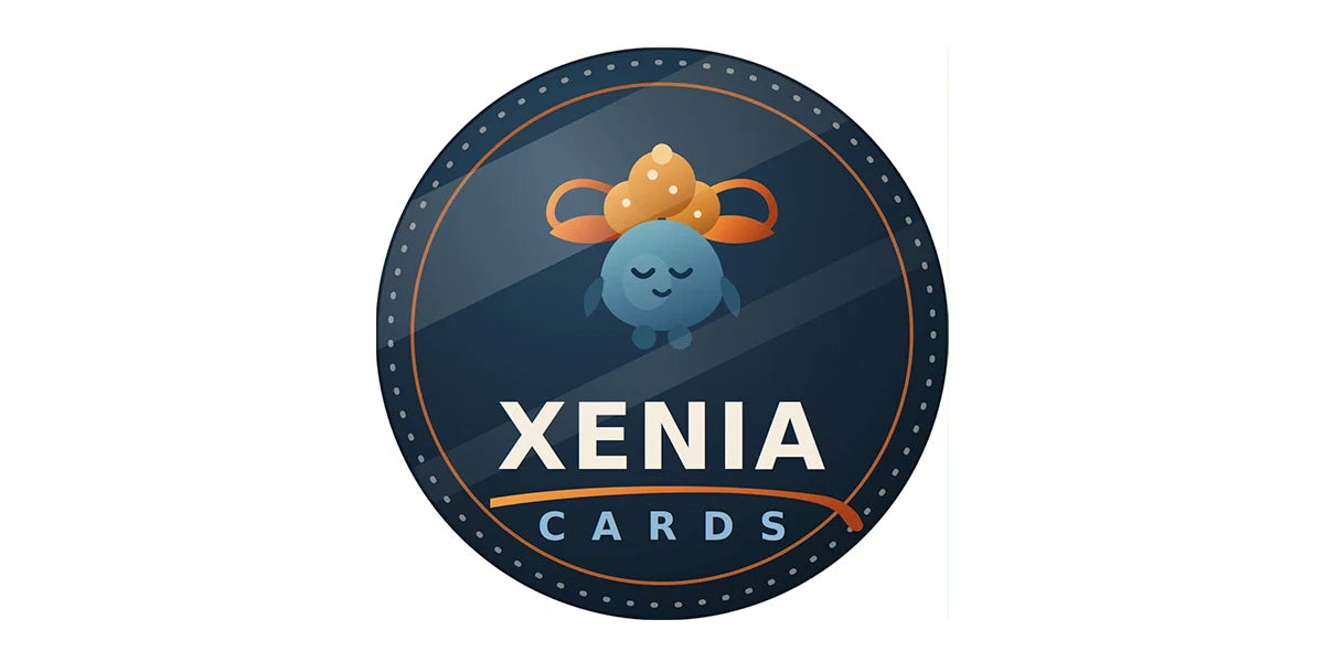 Xenia Cards logo – Pokémon Cards & Sealed Boxes vendor on MYNTED (UAE & GCC)