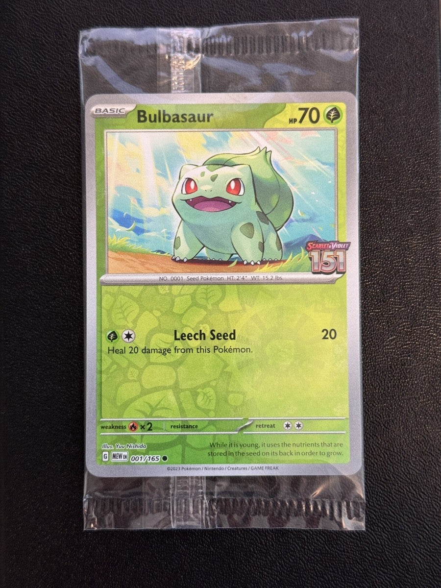 Pokémon TCG [Sealed] Bulbasaur - 001/165 (151 Promo Best Buy Exclusive)