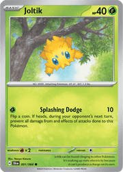 001/064 Joltik - Reverse Holo - Shrouded Fable by Poké Zen DXB on MYNTED
