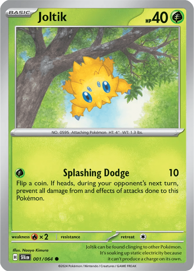 001/064 Joltik - Reverse Holo - Shrouded Fable by Poké Zen DXB on MYNTED