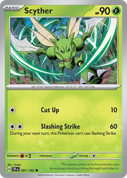 001/162 Scyther - Temporal Forces by Poké Zen DXB on MYNTED