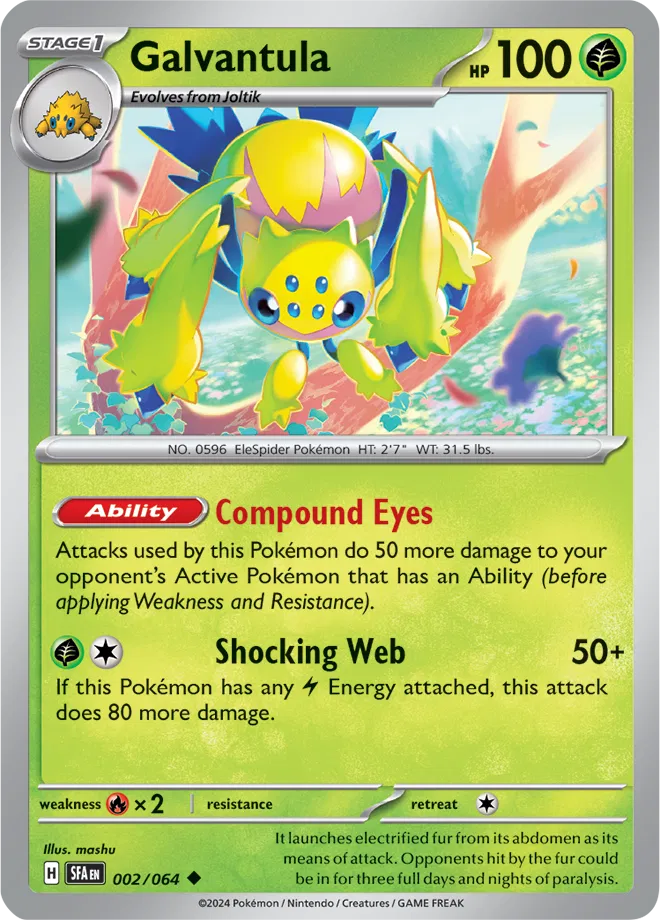 002/064 Galvantula - Shrouded Fable by Poké Zen DXB on MYNTED