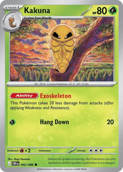 002/086 Kakuna - Chaos Rising by Poké Zen DXB on MYNTED