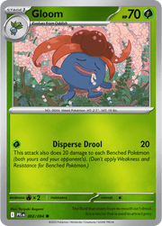 002/094 Gloom - Reverse Holo - Phantasmal Flames by Poké Zen DXB on MYNTED
