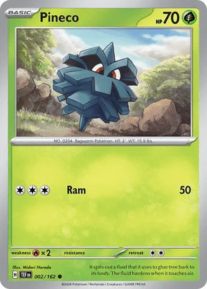 002/162 Pineco - Temporal Forces by Poké Zen DXB on MYNTED