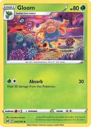 002/196 Gloom - Lost Origin by Poké Zen DXB on MYNTED
