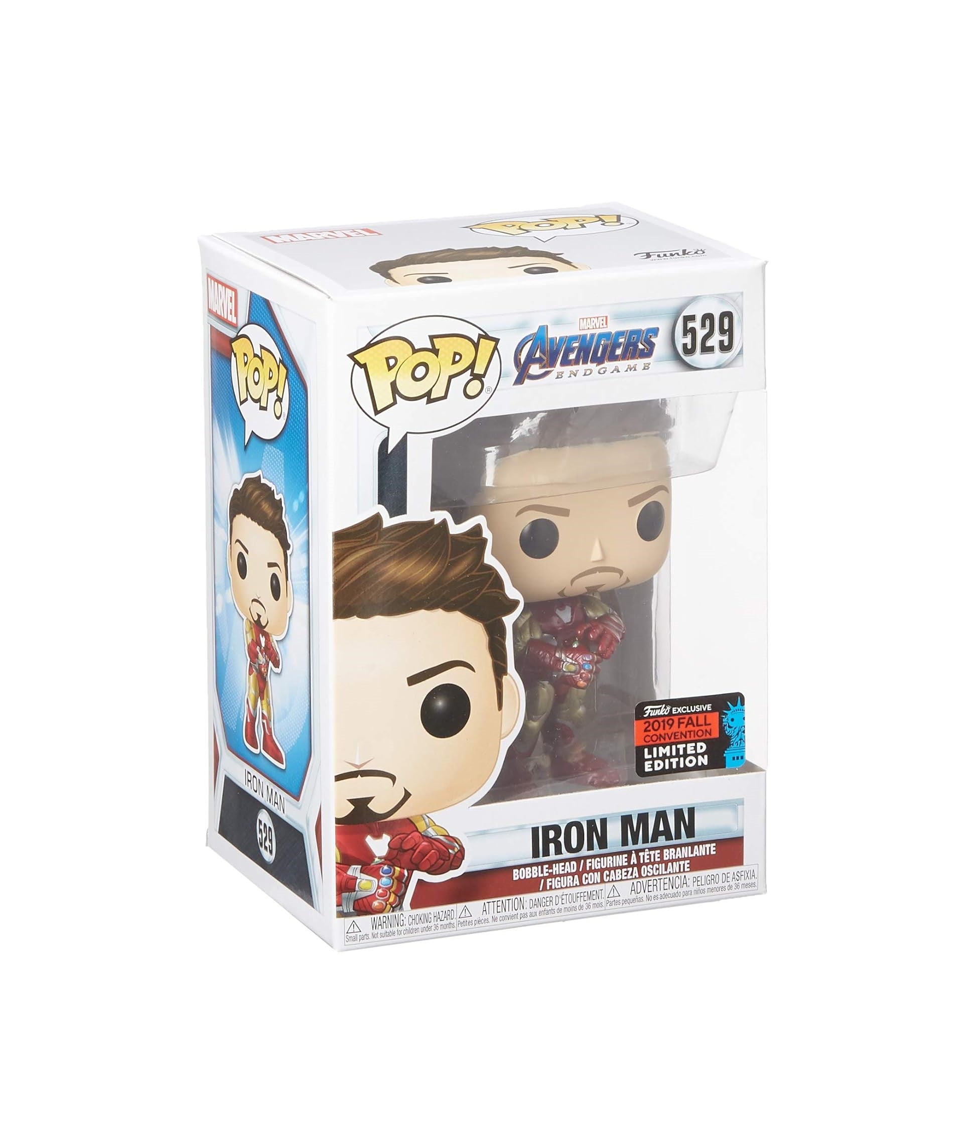 Funko Pop! Avengers Endgame: Iron Man with Gautlet #529 - Funko Exclusive 2019 Fall Convention Limited Edition