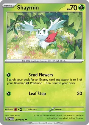 003/088 Shaymin - Perfect Order by Poké Zen DXB on MYNTED
