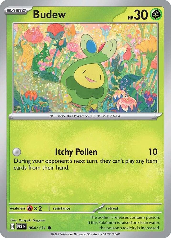 004/131 · Budew · Normal (PRE) by Dusk TCG on MYNTED