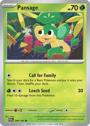 004/182 Pansage - Reverse Holo - Paradox Rift by Poké Zen DXB on MYNTED