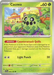 005/198 Cacnea Normal · Scarlet & Violet (SVI) by PokeMarsi on MYNTED