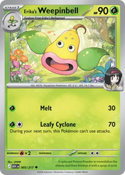 005/217 Erika's Weepinbell - Ascended Heroes by Poké Zen DXB on MYNTED