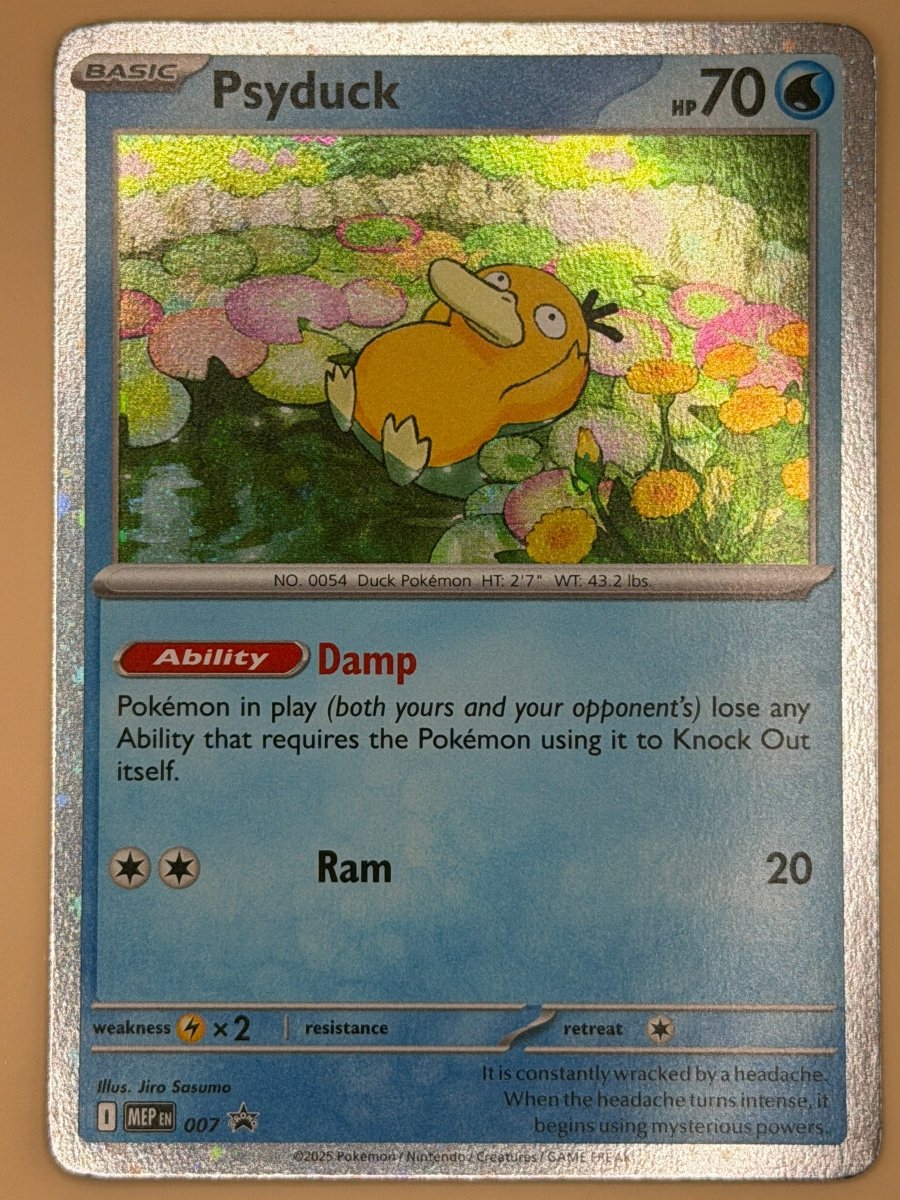 007 Psyduck - ME Black Star Promos by Poké Zen DXB on MYNTED