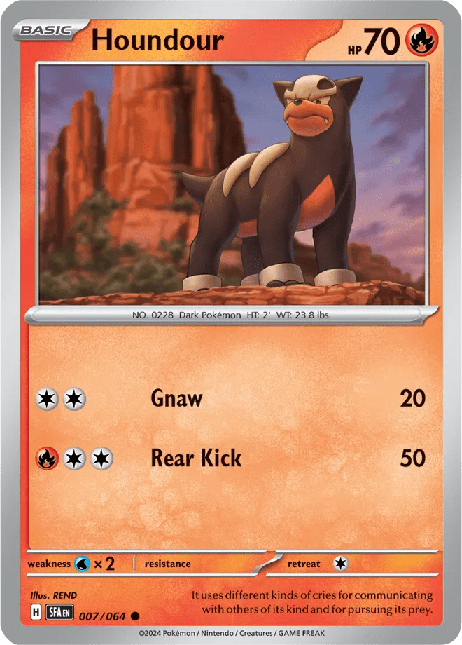 007/064 Houndour - Shrouded Fable by Poké Zen DXB on MYNTED
