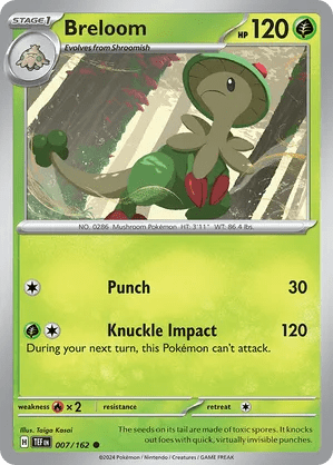 007/162 Breloom - Temporal Forces by Poké Zen DXB on MYNTED