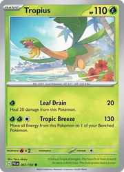 007/193 Tropius - Paldea Evolved by Poké Zen DXB on MYNTED