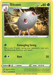 007/196 Silcoon - Lost Origin by Poké Zen DXB on MYNTED