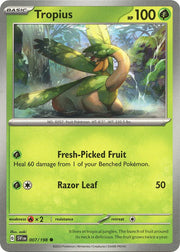 007/198 Tropius Reverse Holo · Scarlet & Violet (SVI) by PokeMarsi on MYNTED
