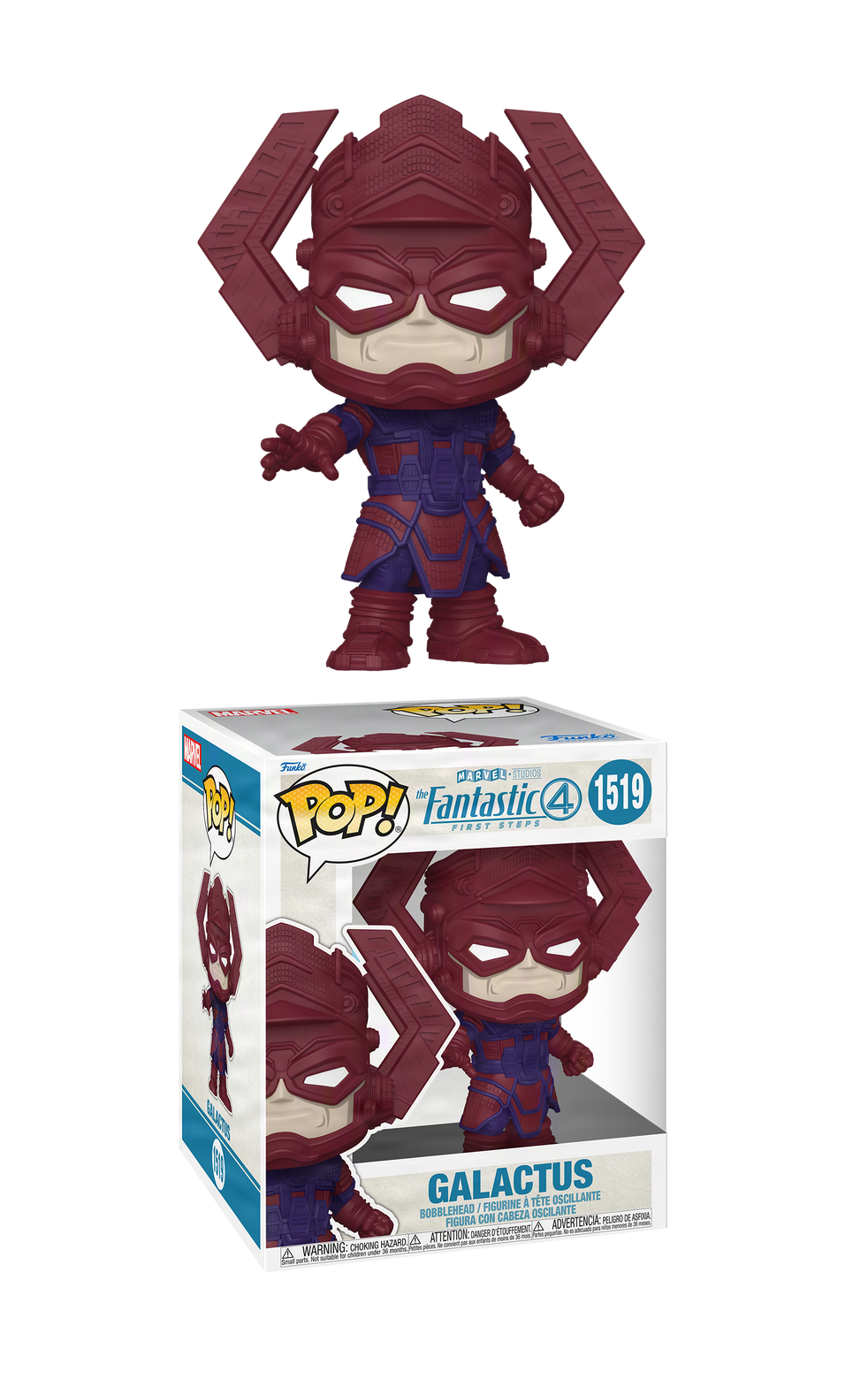 Funko Pop! Marvel Studios : The Fantastic 4  First Steps - Galactus #1519, 6 inch