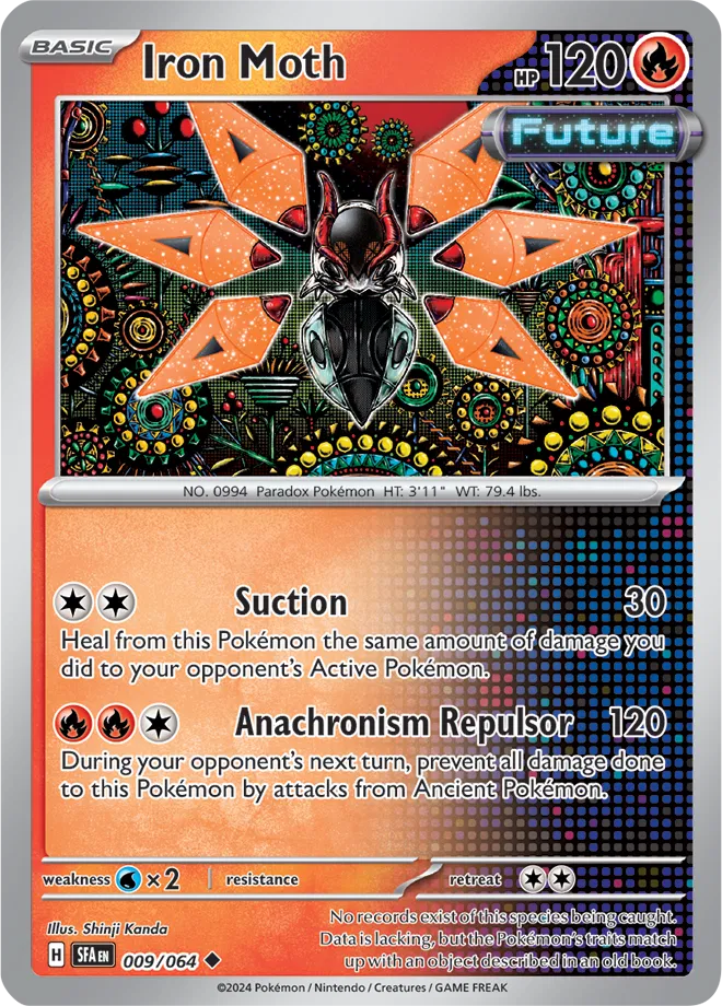 009/064 Iron Moth - Shrouded Fable by Poké Zen DXB on MYNTED