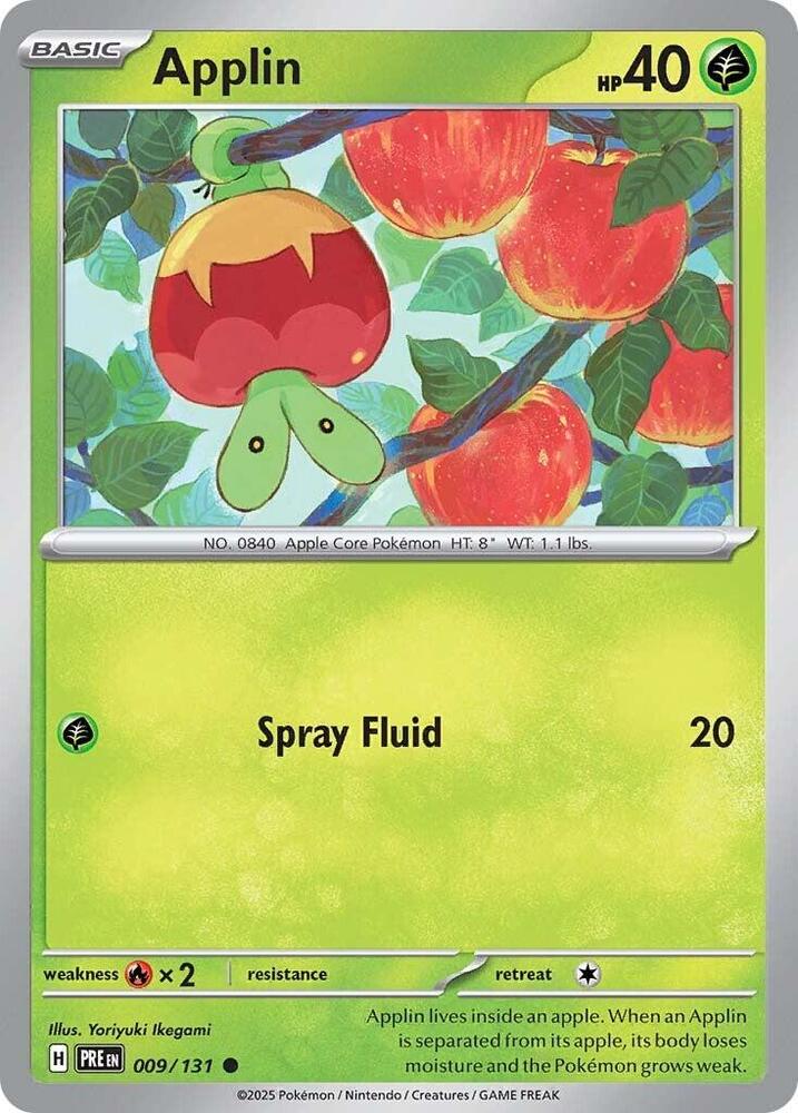 009/131 · Applin · Normal (PRE) by Dusk TCG on MYNTED