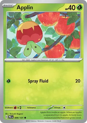 009/131 Applin - Prismatic Evolutions by Poké Zen DXB on MYNTED