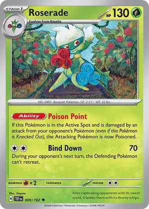 009/162 Roserade - Temporal Forces by Poké Zen DXB on MYNTED
