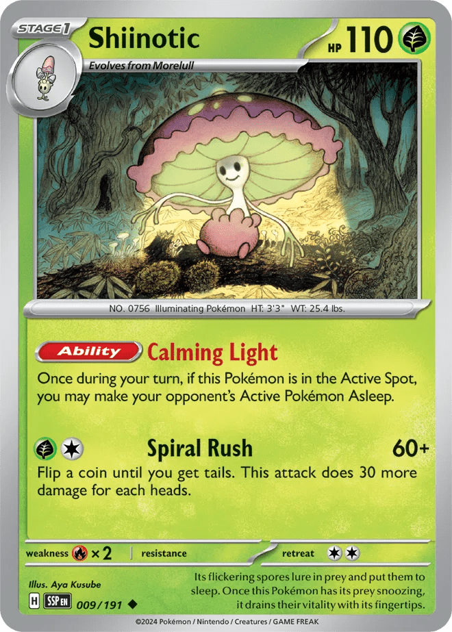 009/191 Shiinotic - Surging Sparks by Poké Zen DXB on MYNTED