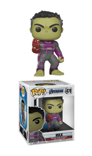 Funko Pop! Deluxe Marvel: Avengers Endgame -  Hulk with Gauntlet #478, 6 inch Size