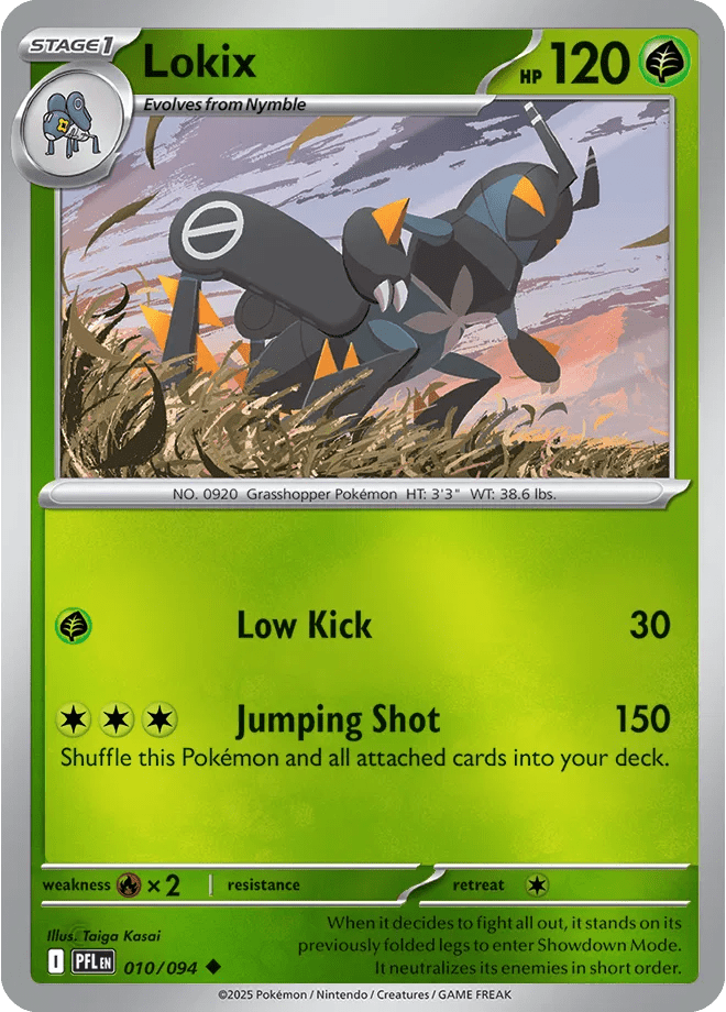 010/094 Lokix - Reverse Holo - Phantasmal Flames by Poké Zen DXB on MYNTED
