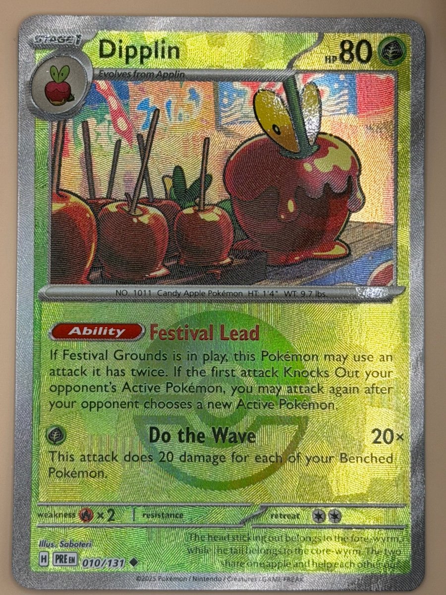 010/132 Dipplin - Pokeball Pattern - Prismatic Evolutions by Poké Zen DXB on MYNTED