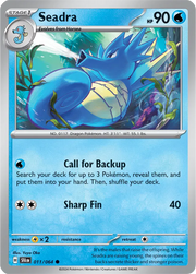 011/064 Seadra - Reverse Holo - Shrouded Fable by Poké Zen DXB on MYNTED