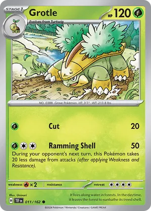 011/162 Grotle - Temporal Forces by Poké Zen DXB on MYNTED