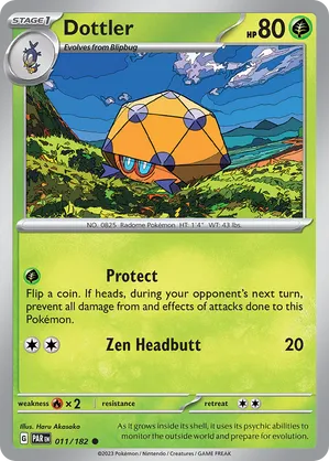 011/182 Dottler - Paradox Rift by Poké Zen DXB on MYNTED