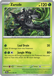 011/191 Zarude - Surging Sparks by Poké Zen DXB on MYNTED