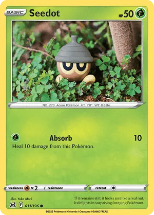 011/196 Seedot - Lost Origin by Poké Zen DXB on MYNTED