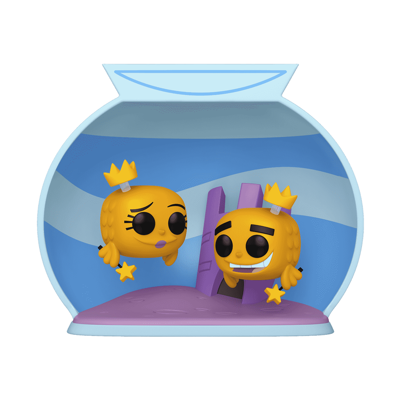 Funko Pop! Moment - Nickelodeon Fairly Odd Parents: Cosmo And Wanda as Goldfish #169, Funko Moments