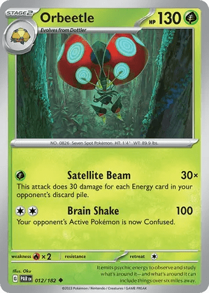 012/182 Orbeetle - Paradox Rift by Poké Zen DXB on MYNTED