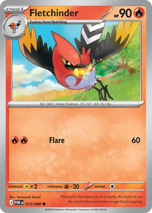 013/088 Fletchinder - Perfect Order by Poké Zen DXB on MYNTED